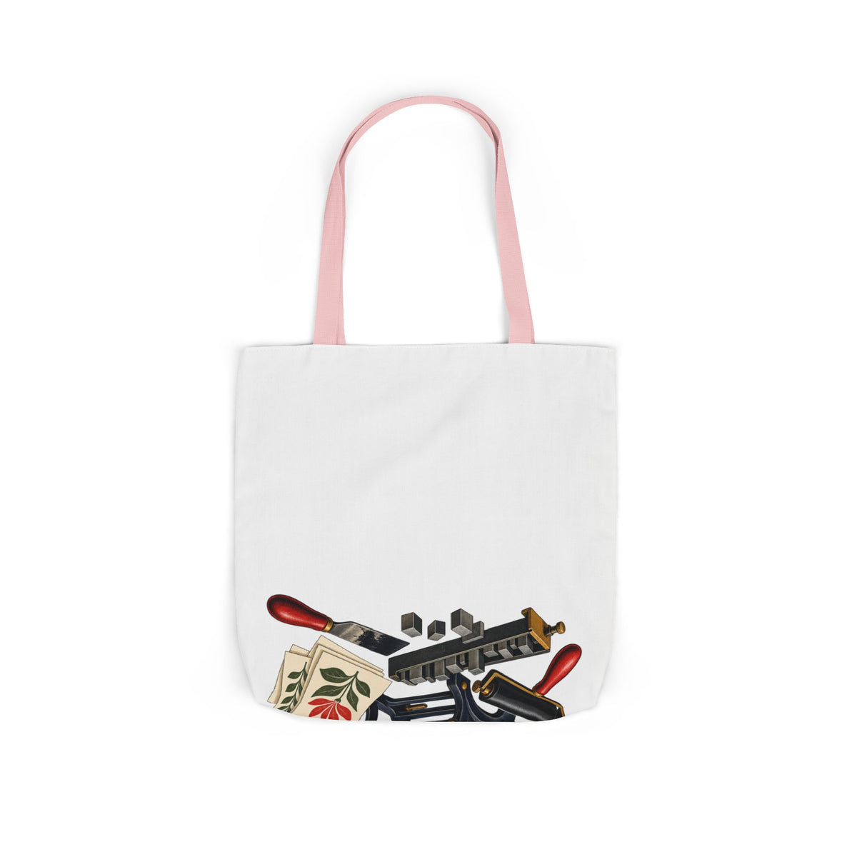 Botanical Letterpress Printshop Tote Bag