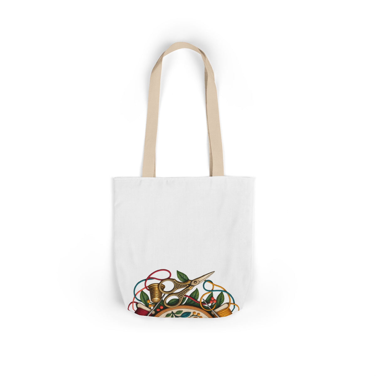 Botanical Embroidery Workshop Tote Bag