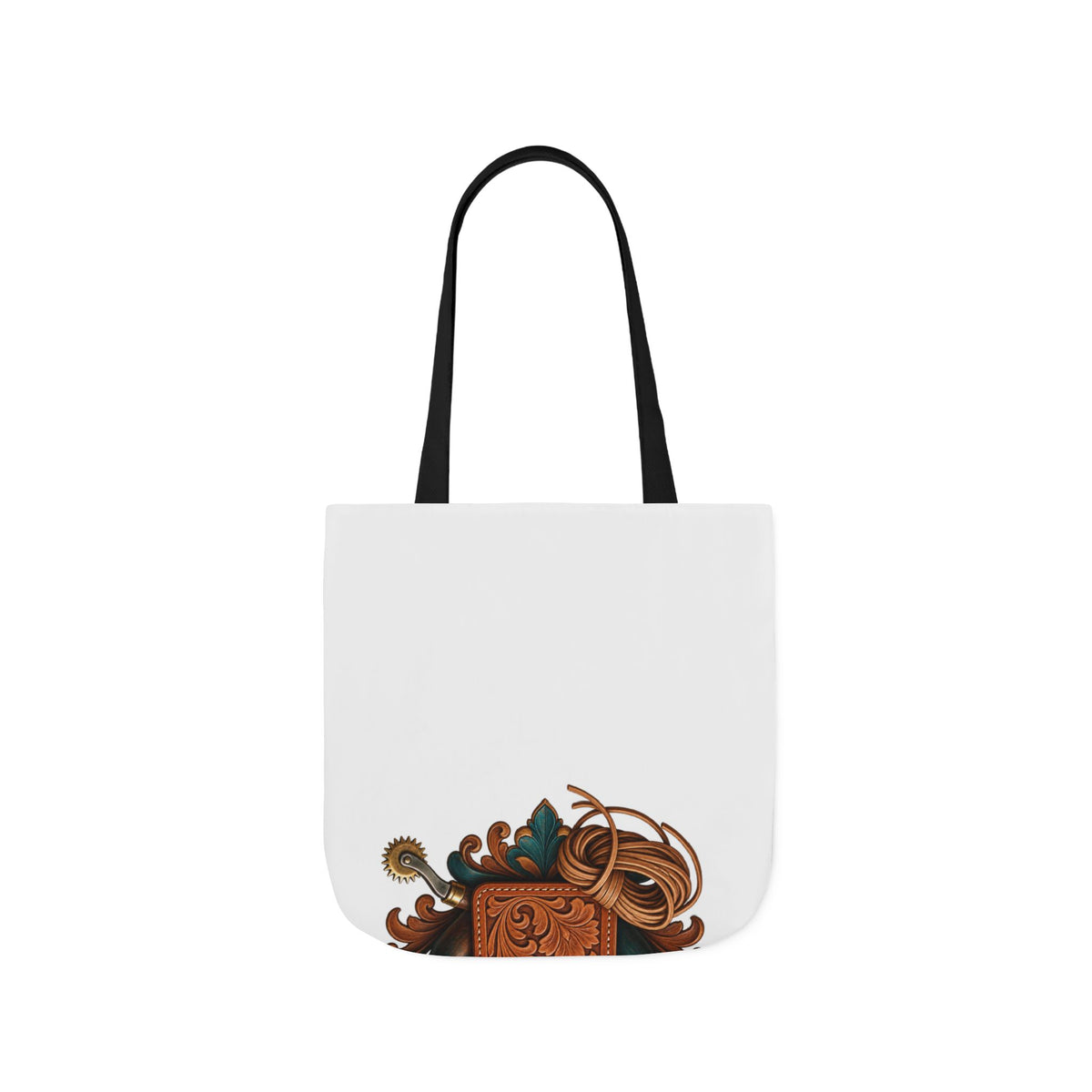 Traditional Leather Tooling Workshop Tote Bag