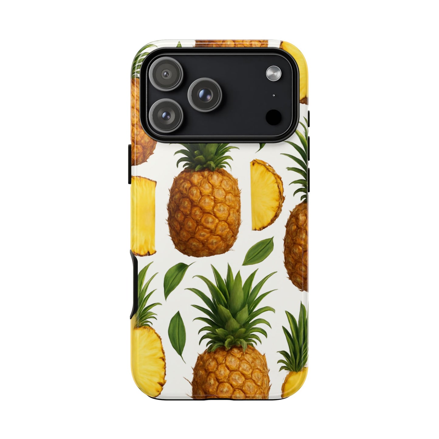 Pineapple Phone Case - Tough Cases, Tropical Phone Cover, Summer Vibe Accessories, Cute Pineapple Design, Fun Gift for Fruit Lovers