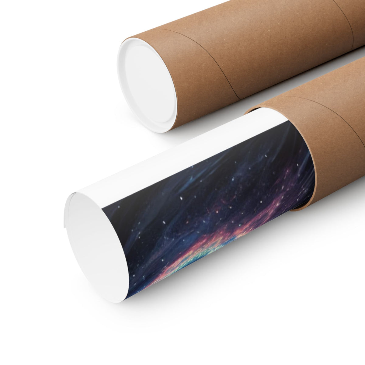 Cosmic Black Cat Galaxy Celestial Wall Art Poster
