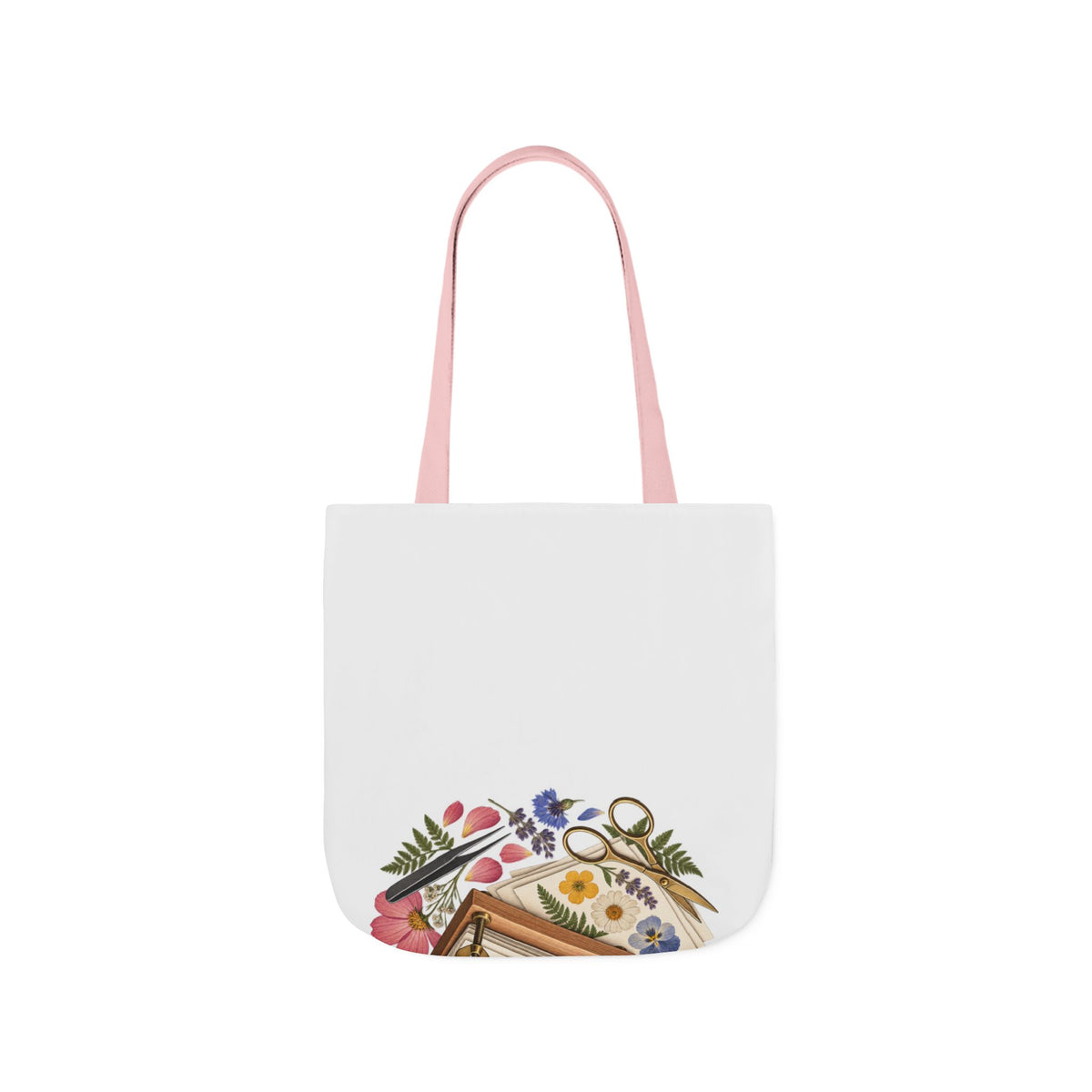 Botanical Flower Press Workshop Tote Bag