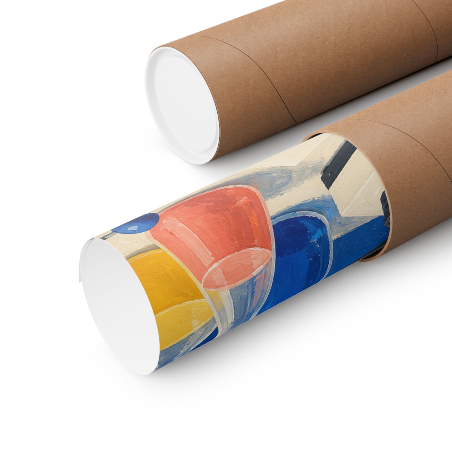 Colorful Science Lab Learning Art Poster