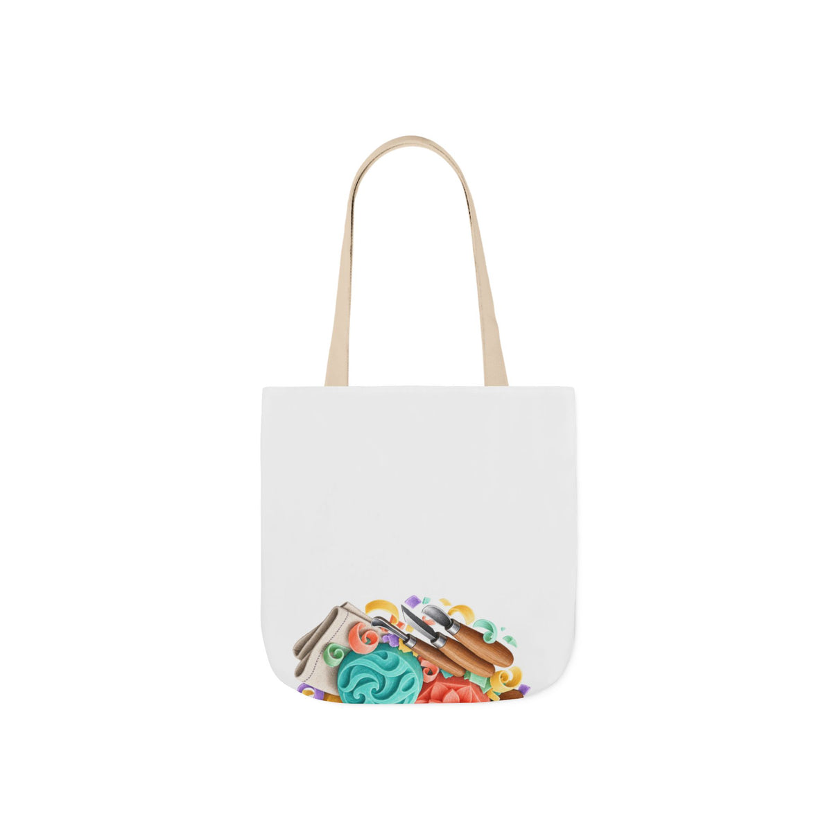 Colorful Soap Carving Workshop Tote Bag