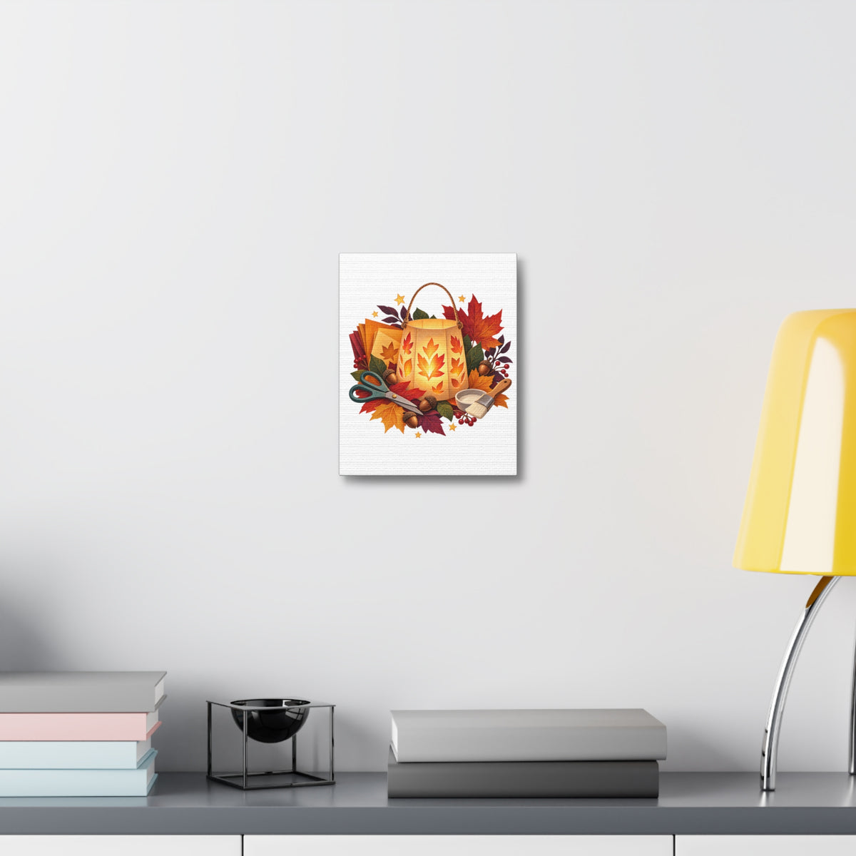 Autumn Lantern Making Workshop Canvas