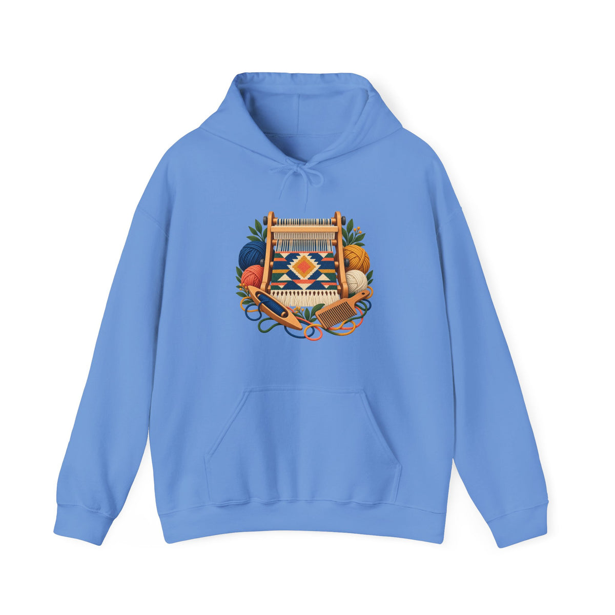 Geometric Hand Weaving Workshop Hoodie