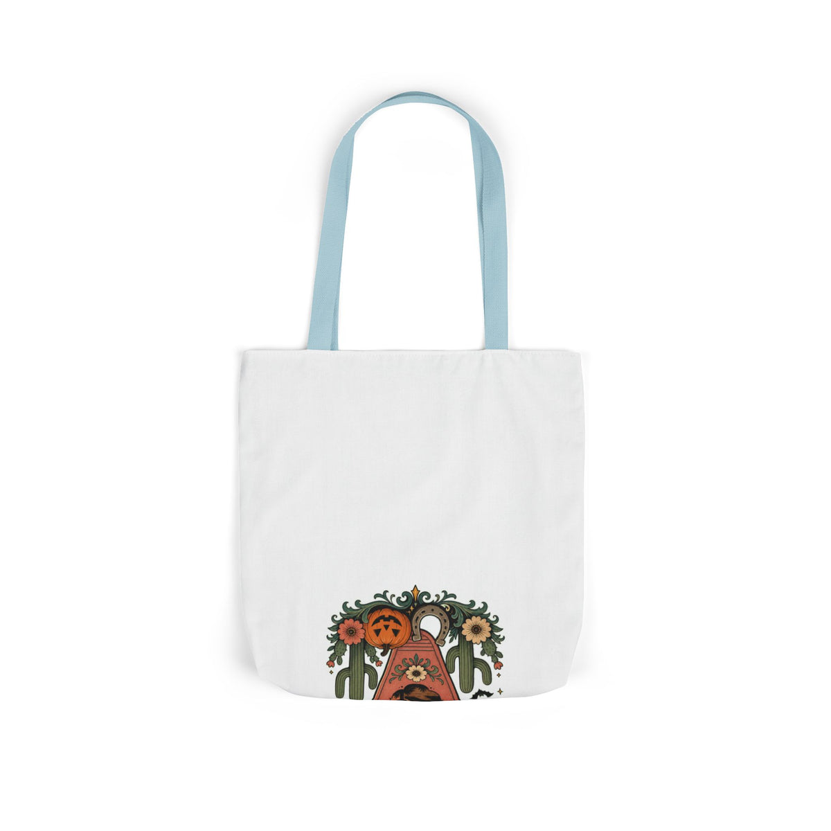 Haunted Desert Keytag Ghost Halloween Tote Bag