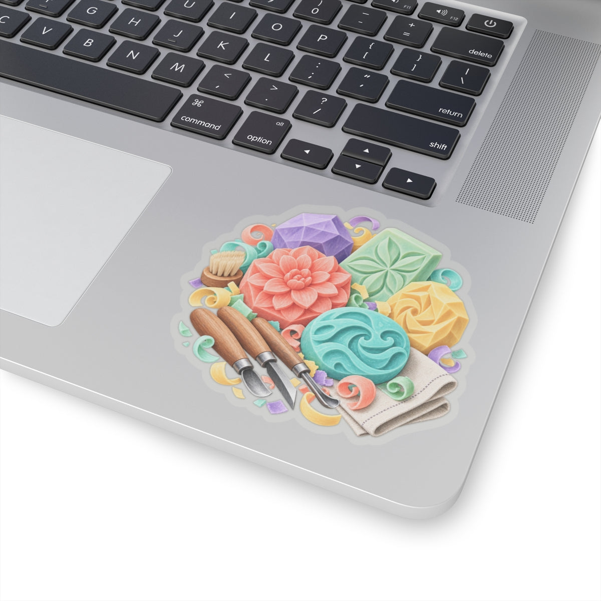 Colorful Soap Carving Workshop Sticker