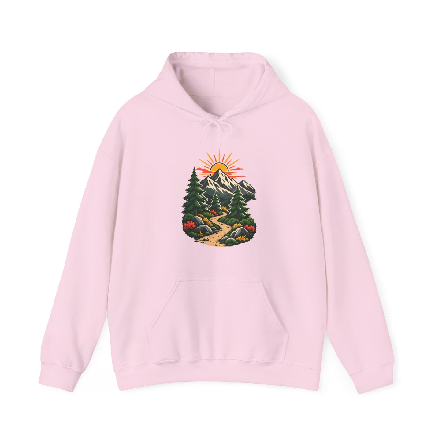 Sunrise Mountain Trail Outdoor Adventure Hoodie