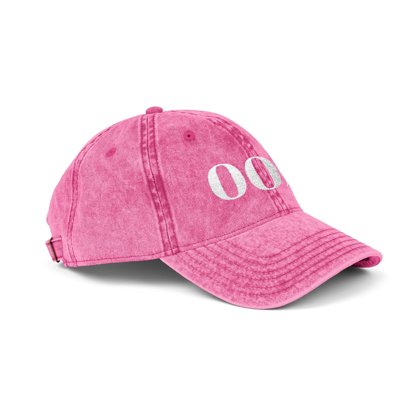 OOF Embroidered Vintage Cap Distressed Dad Hat Washed Gray Minimalist Meme Hat Retro Casual Adjustable Cap Unisex Adult Teen