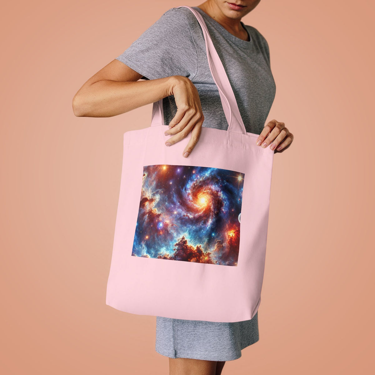 Galaxy Nebula Dreamscape Abstract Space Tote Bag Astronomy Gift