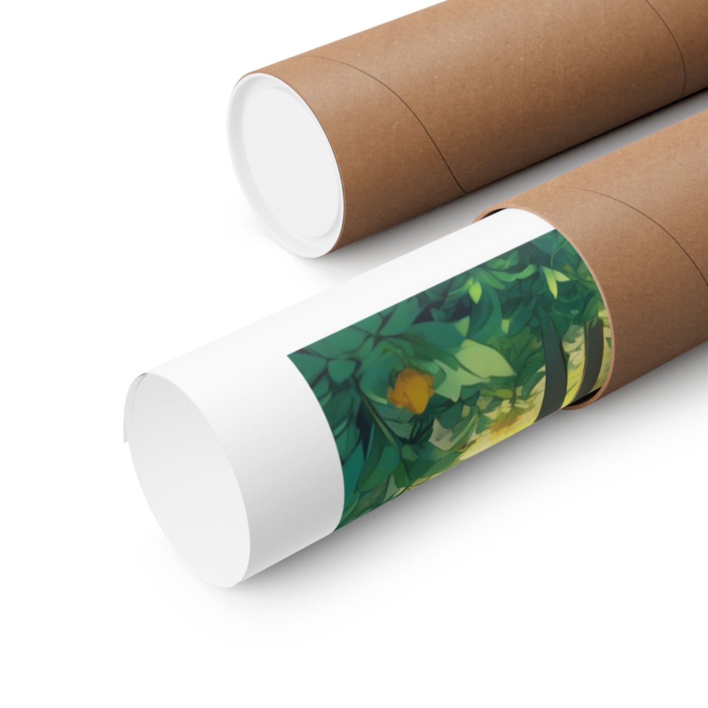 Bee Garden Explorer Anime Nature Art Poster