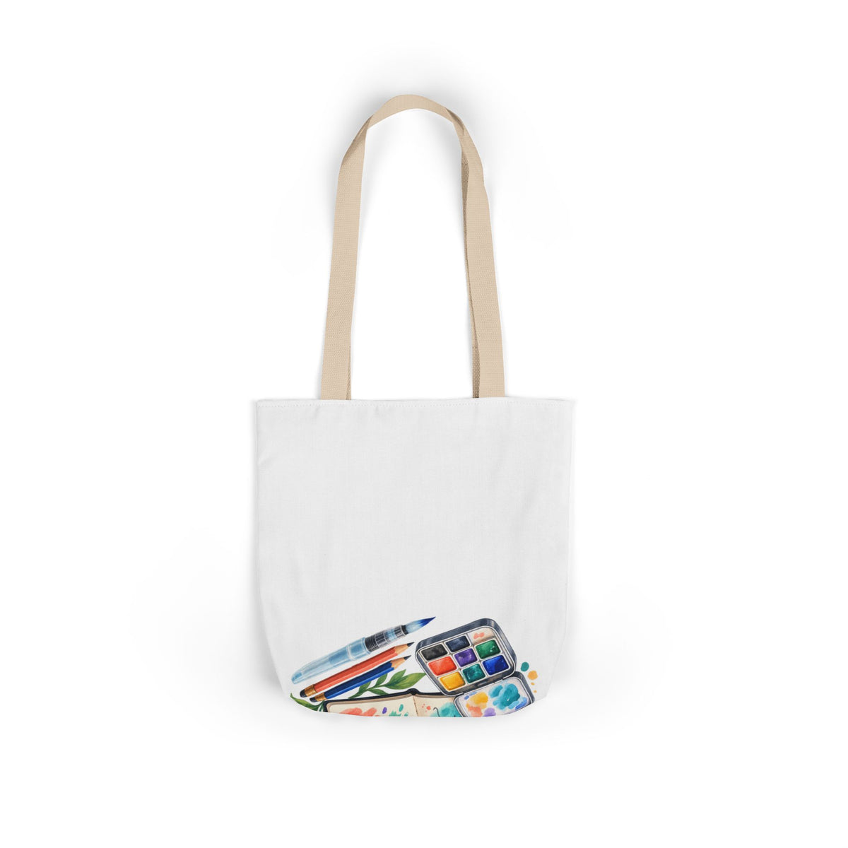 Colorful Urban Sketching Travel Kit Tote Bag