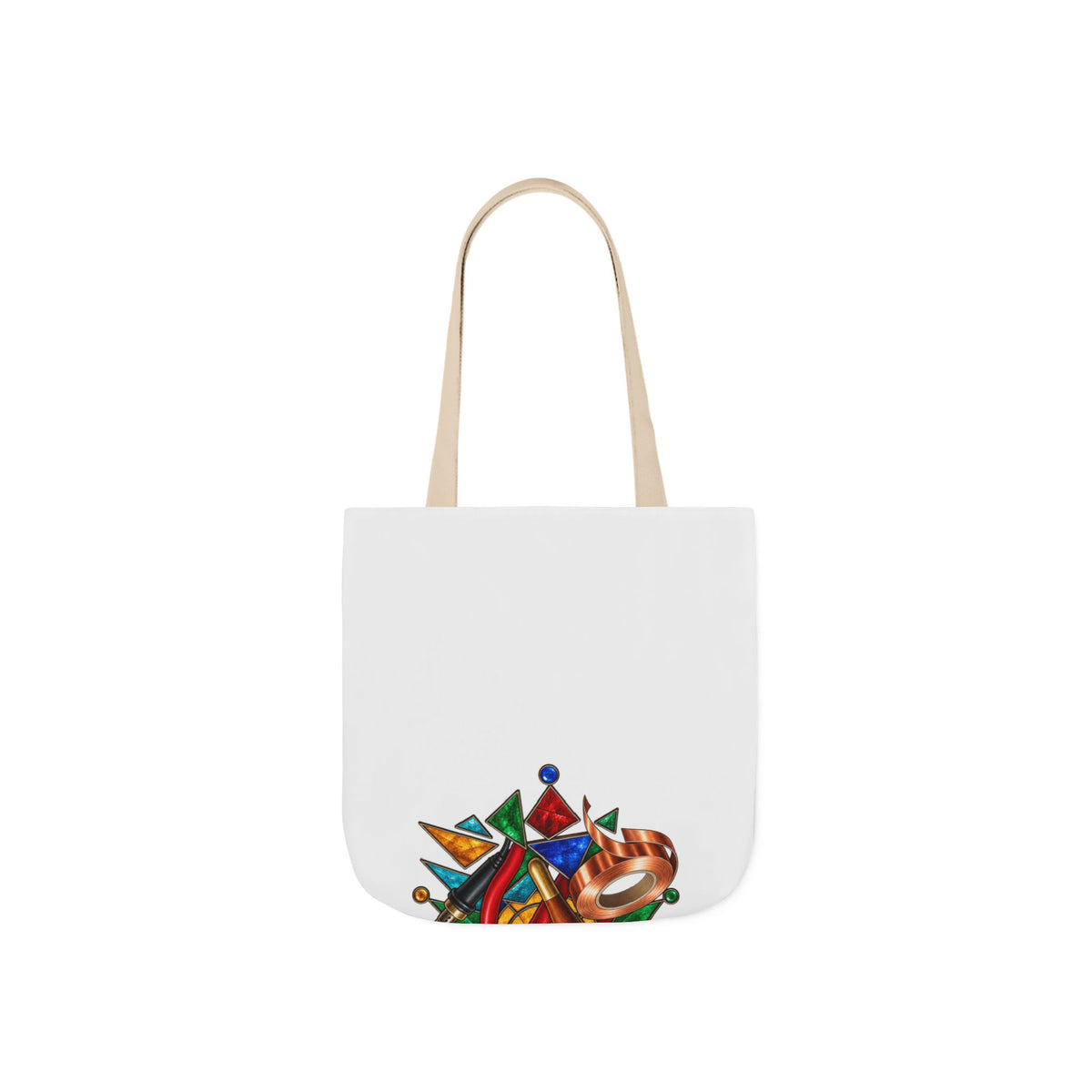 Stained Glass Workshop Tools Tote Bag