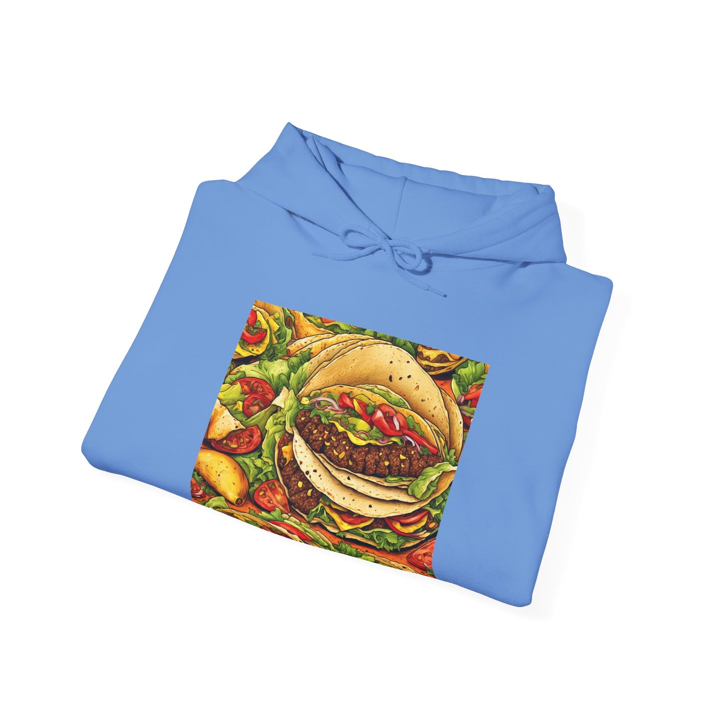 Stacked Taco Fiesta Foodie Gift Art Hoodie
