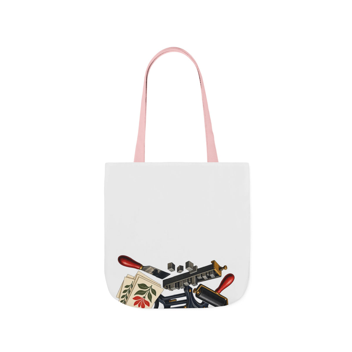 Botanical Letterpress Printshop Tote Bag
