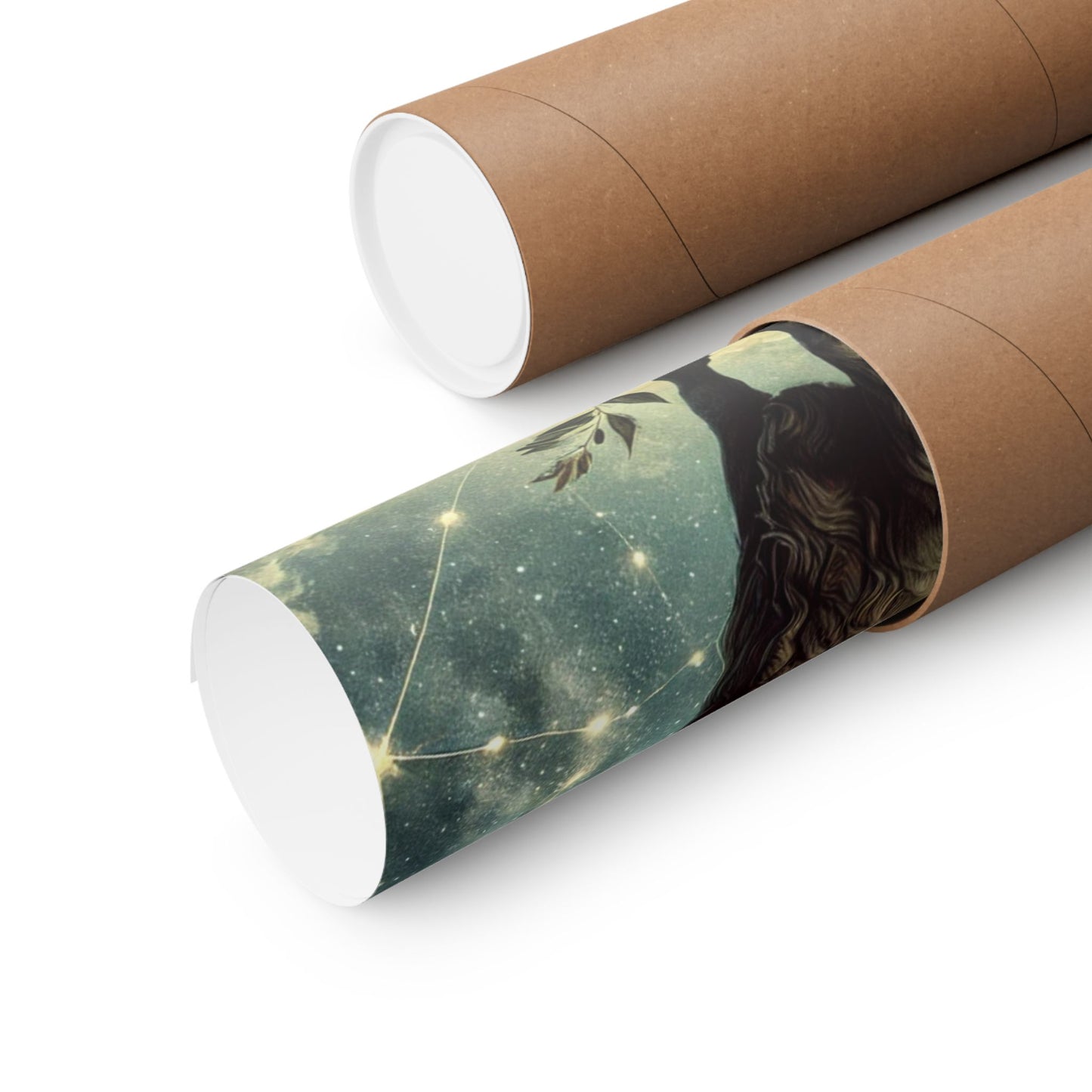 Taurus Bull Constellation Celestial Wall Art Poster
