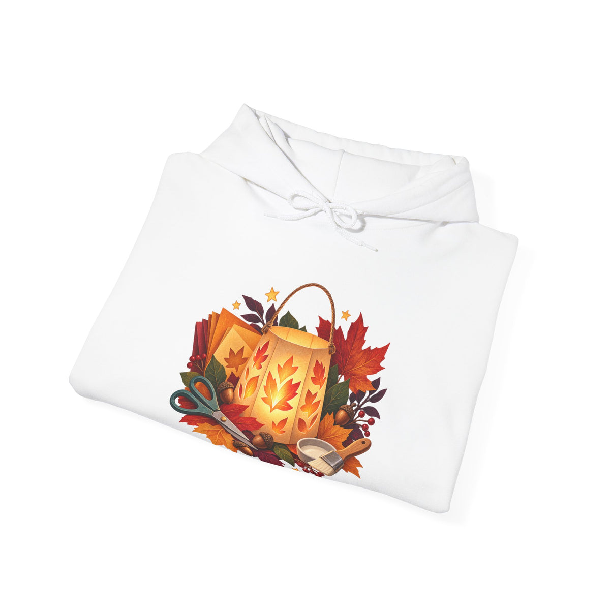 Autumn Lantern Making Workshop Hoodie