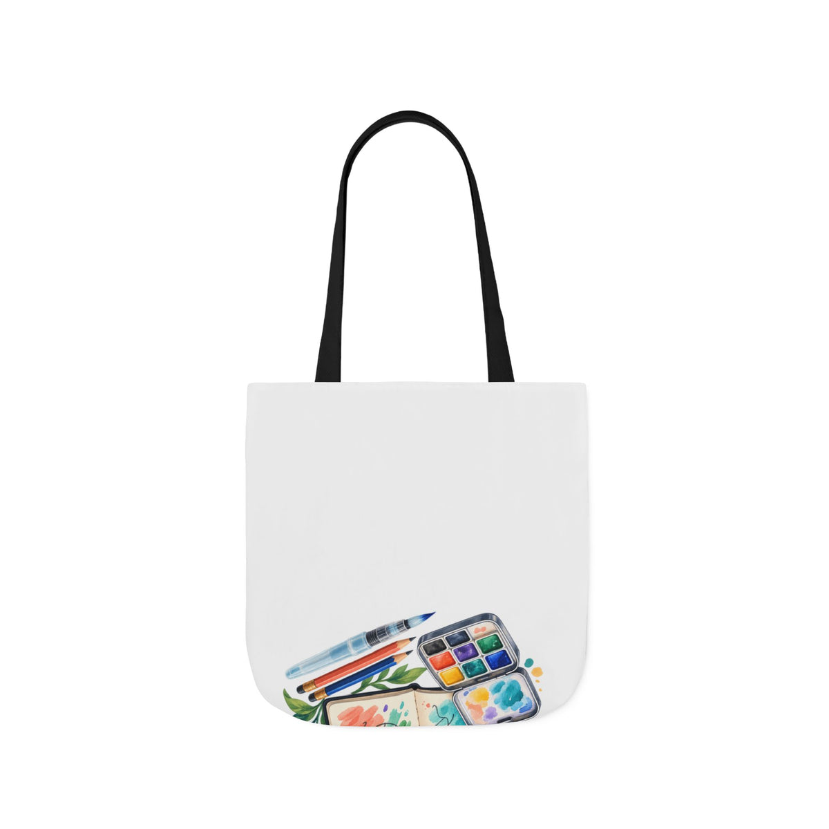Colorful Urban Sketching Travel Kit Tote Bag