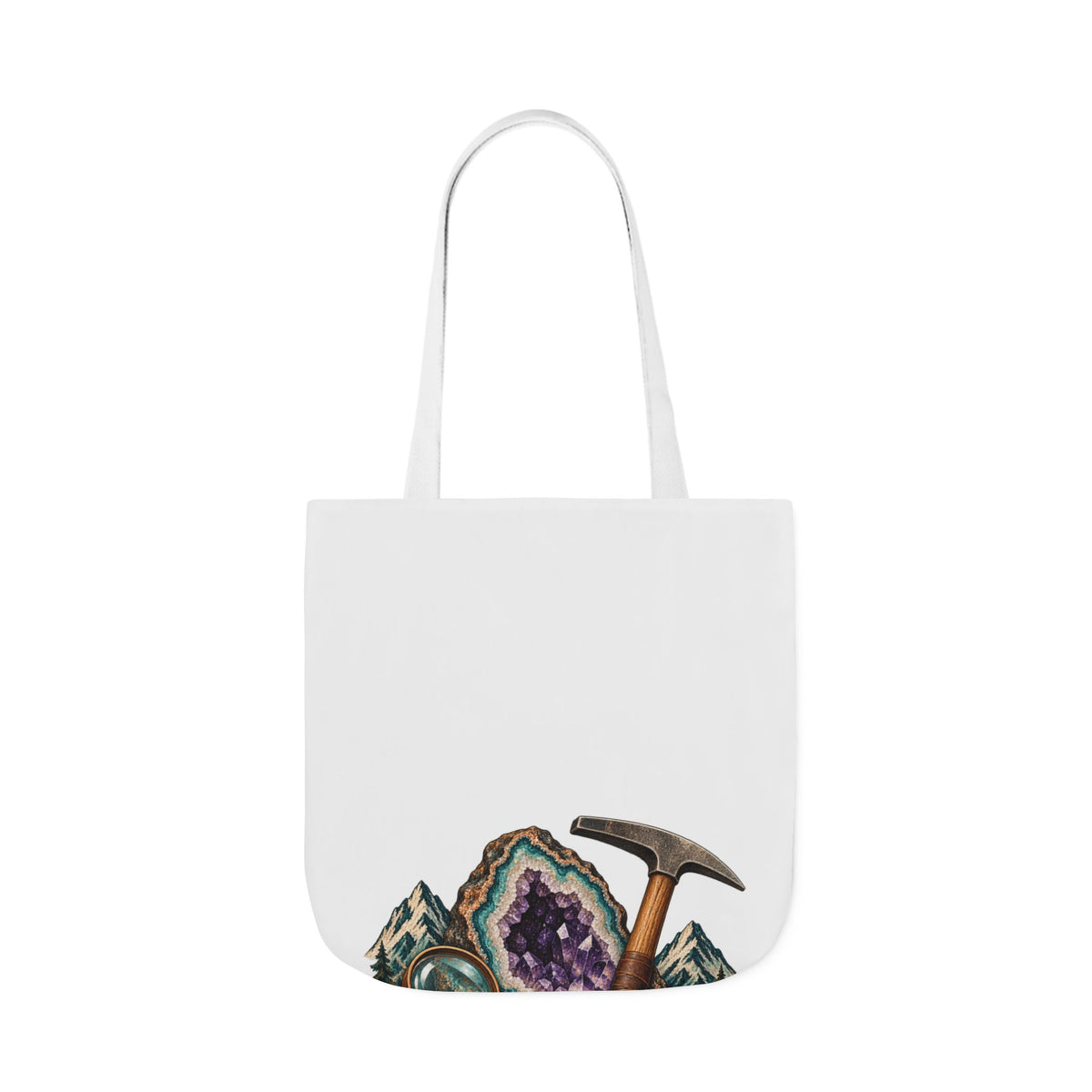 Vintage Geode and Rockhounding Field Kit Tote Bag