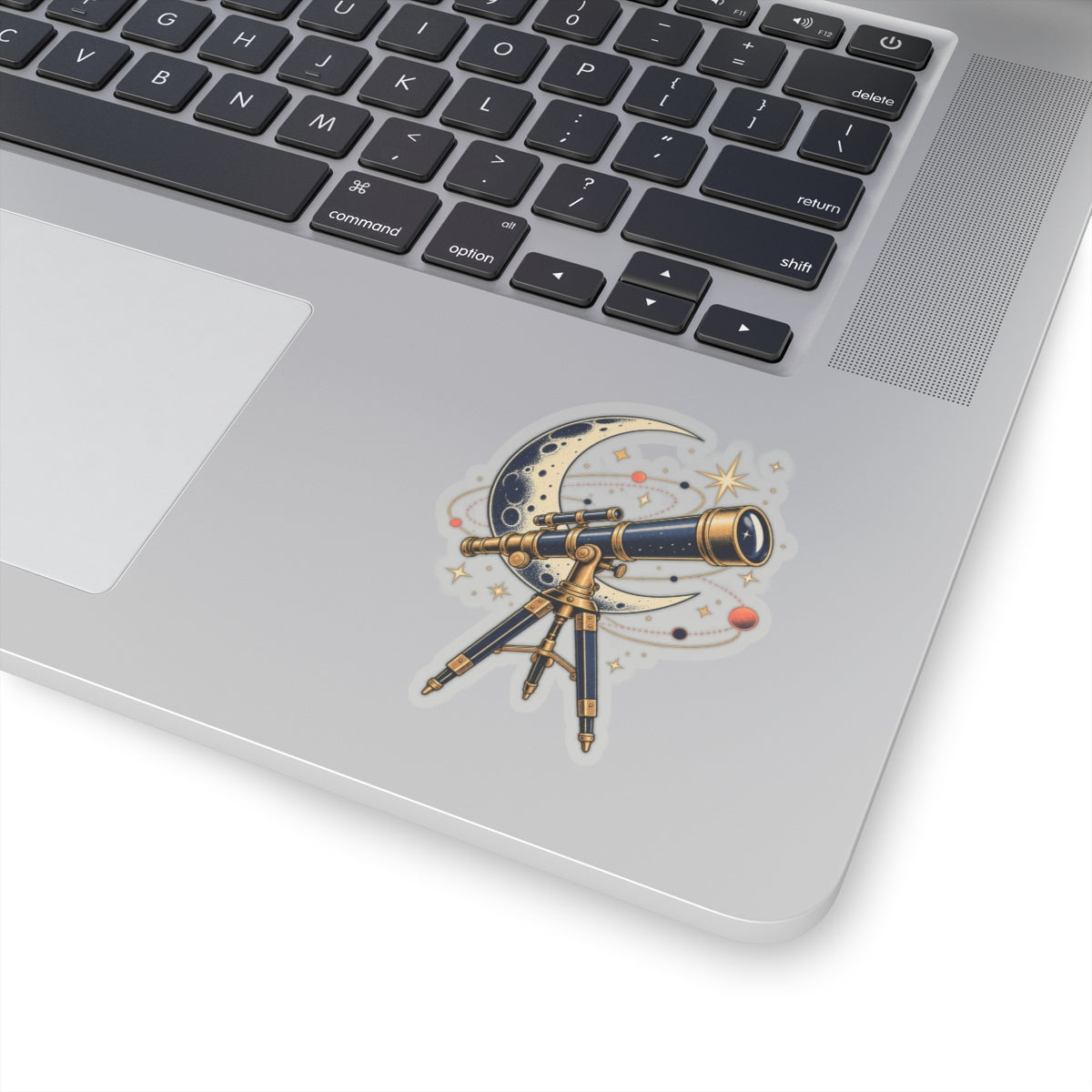 Vintage Telescope Celestial Astronomy Sticker