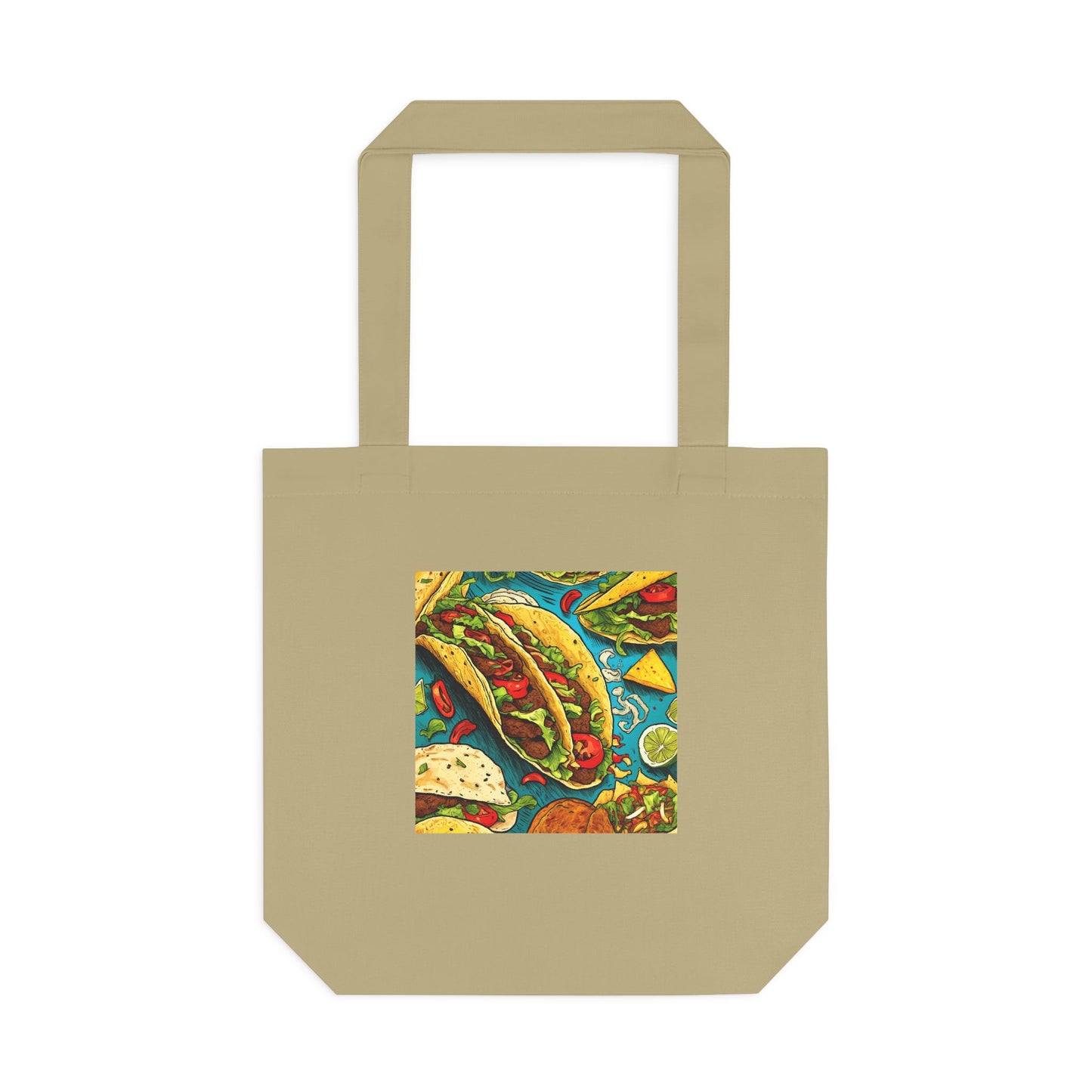 Taco Party Pattern Foodie Gift Art Tote Bag