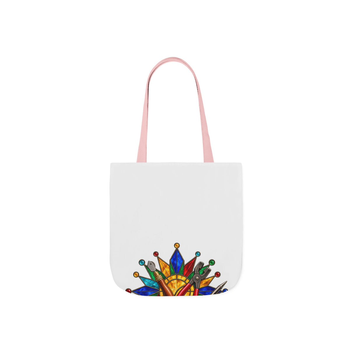 Stained Glass Workshop Tools Tote Bag