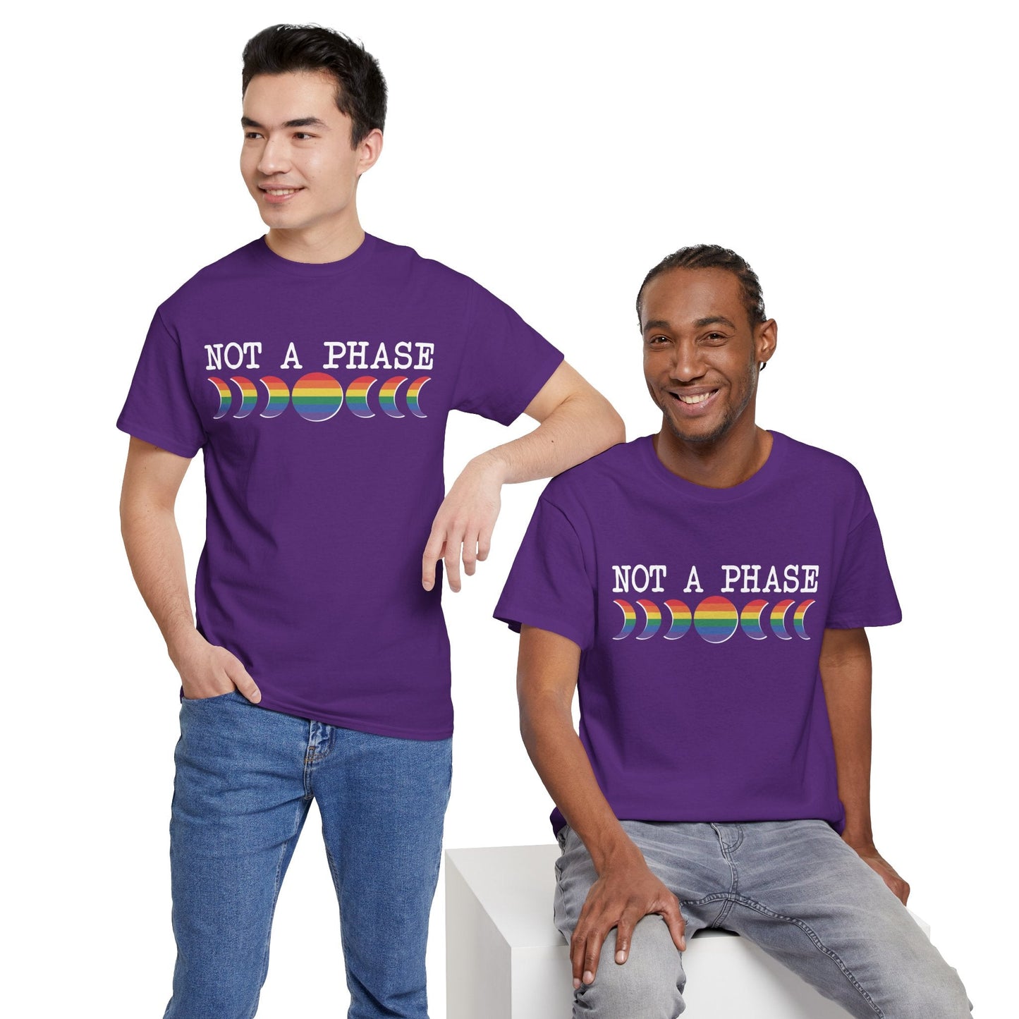 Not A Phase Moon Magic Unisex Cotton Top