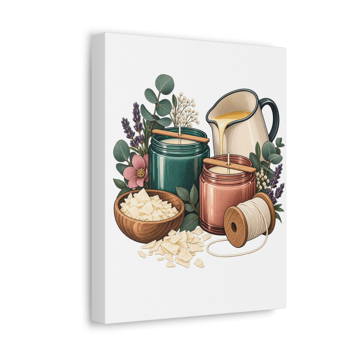 Artisan Candle Making Workshop Canvas