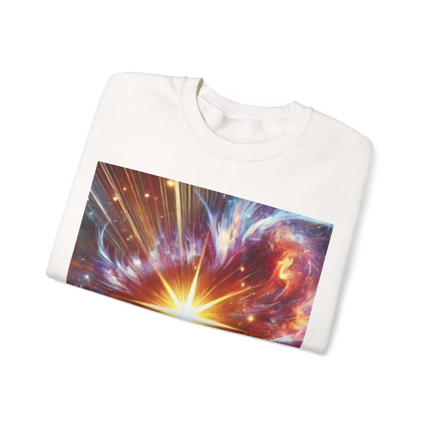 Cosmic Starburst Energy Abstract Space Crew Sweatshirt Gift