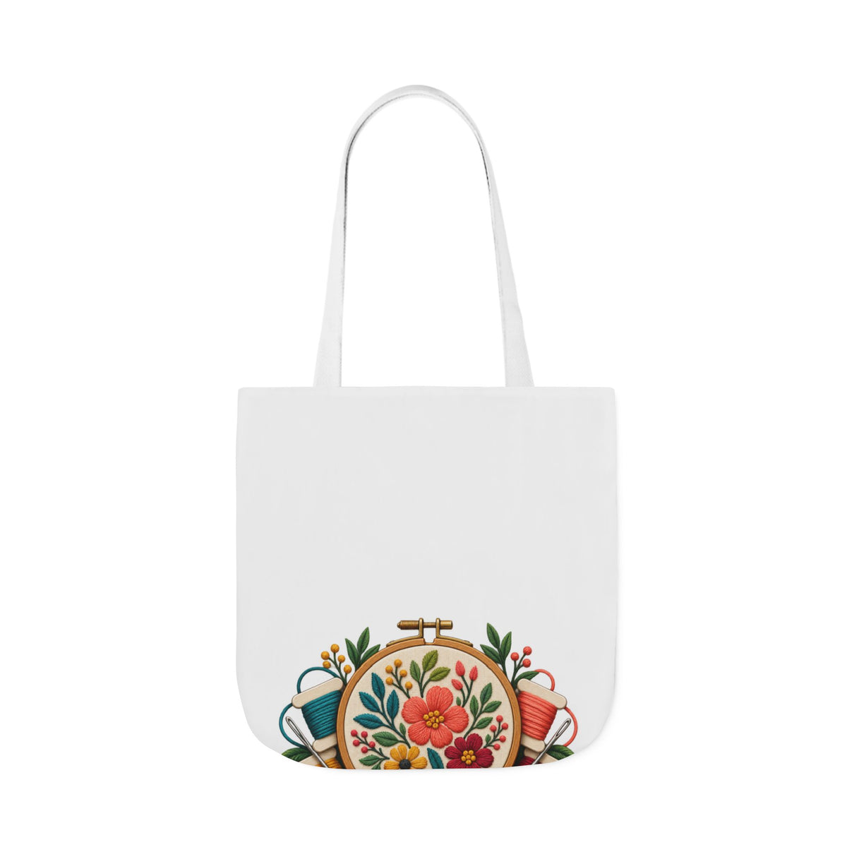 Botanical Embroidery Workshop Tote Bag