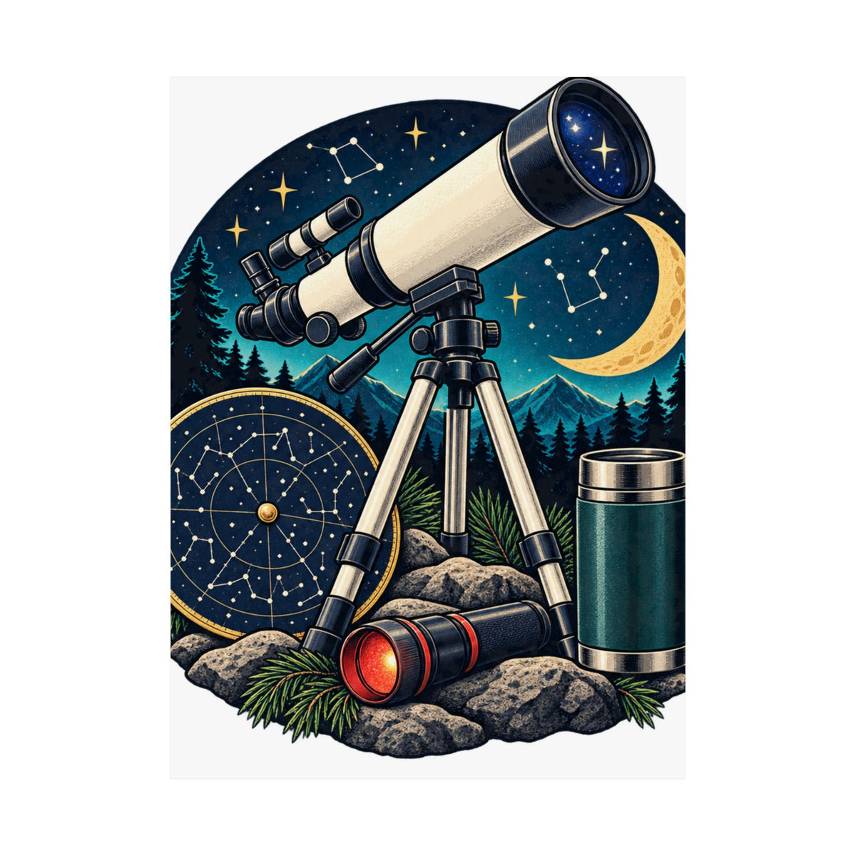 Backyard Stargazing Workshop Poster