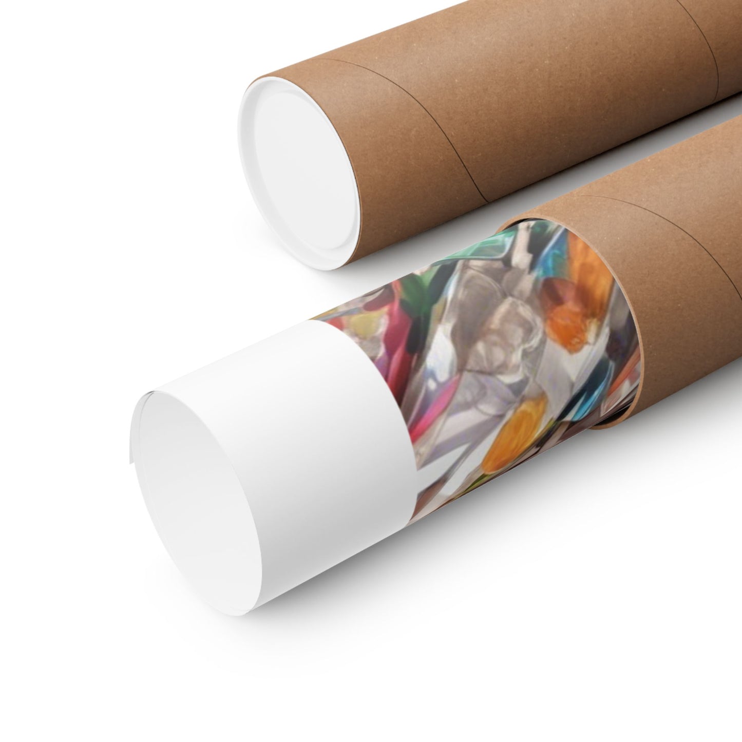 Recycling Day Anime Schoolgirl Eco Street Art Poster