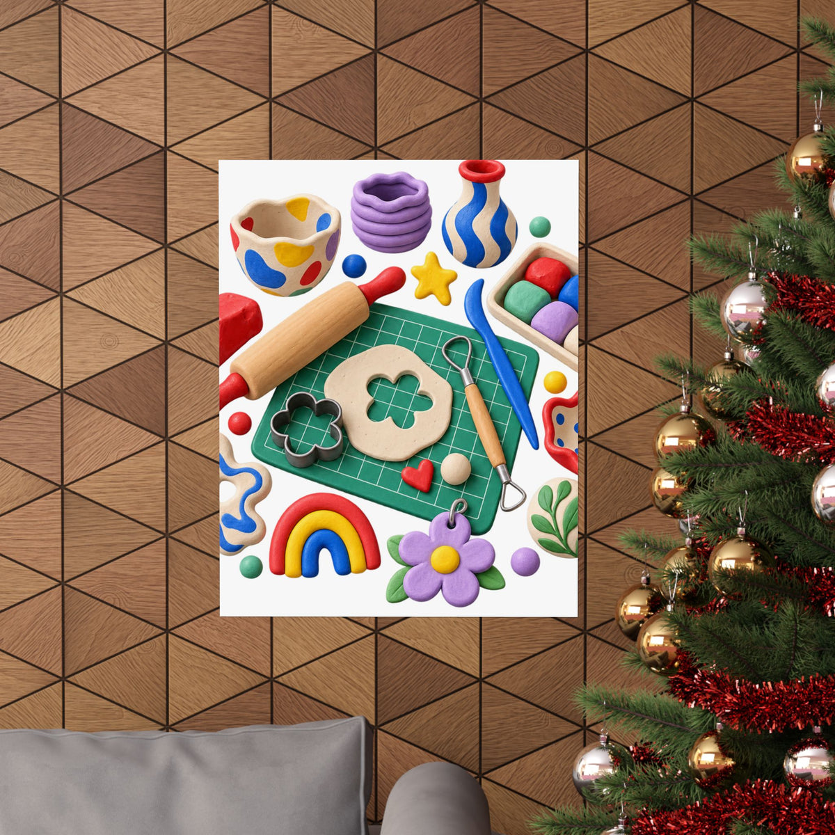 Miniature Clay Sculpting Workshop Poster