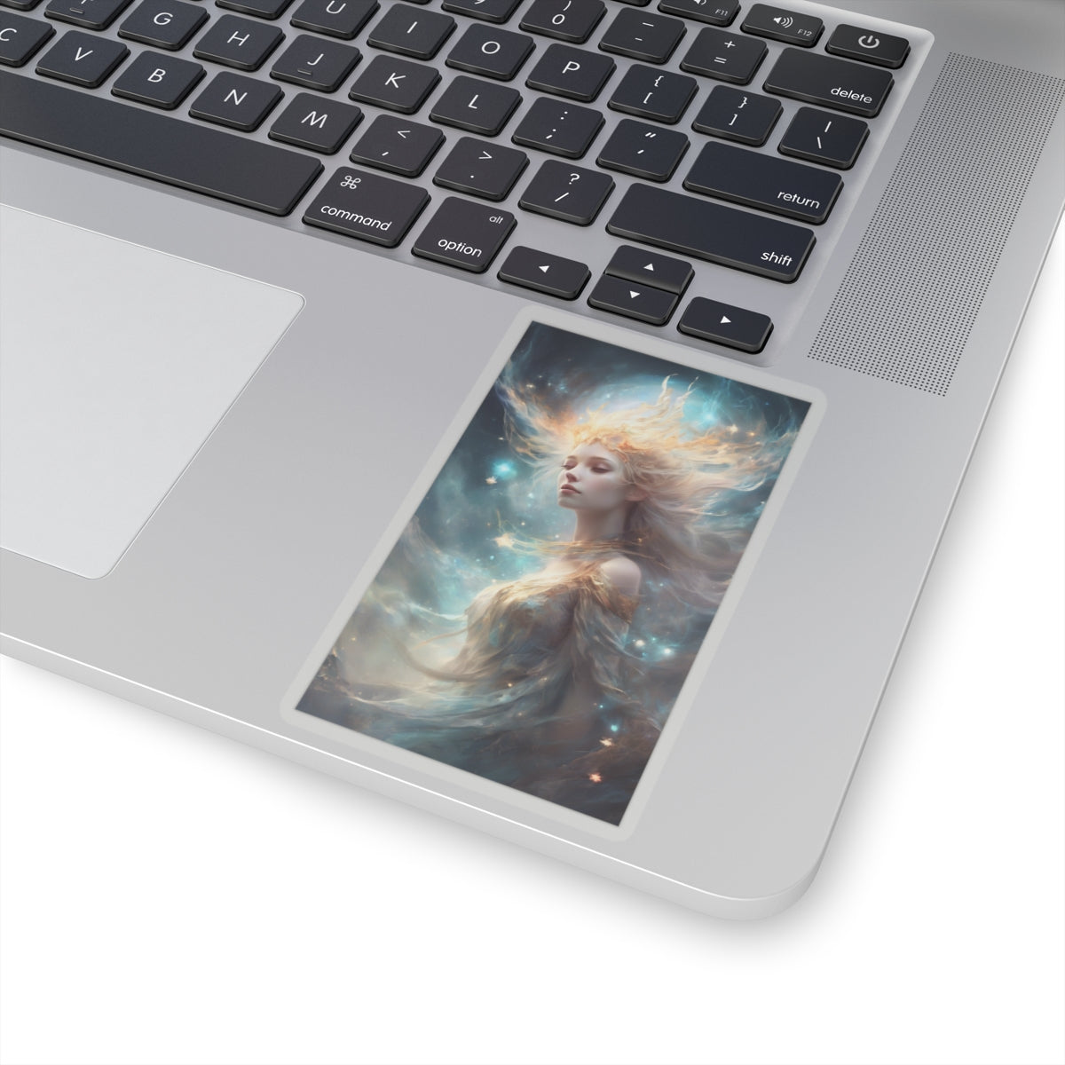 Solar Celestial Spirit Fantasy Portrait Sticker