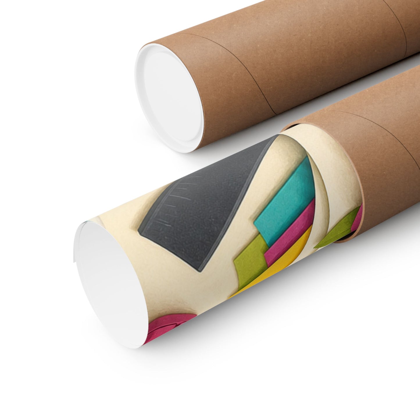 Bright Paper Crafting Hobby Poster