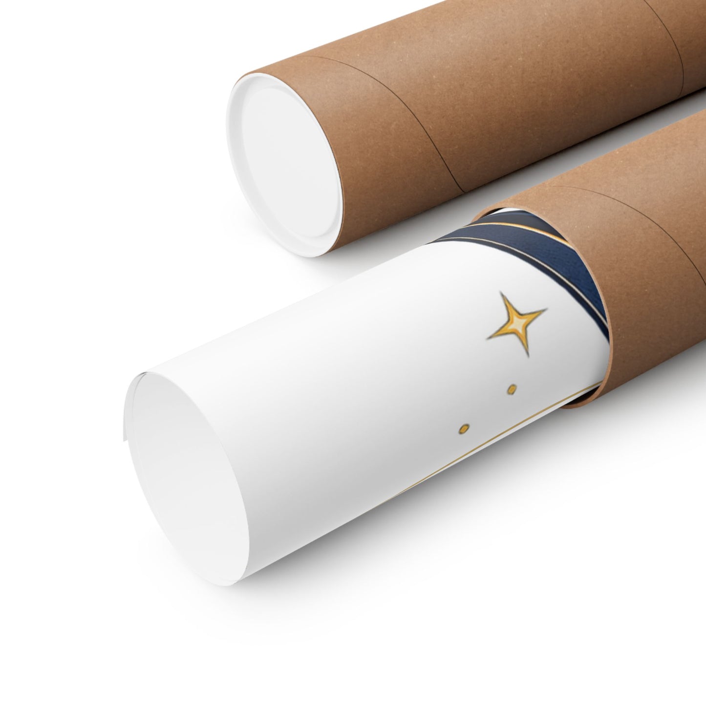 Vintage Telescope Celestial Astronomy Poster