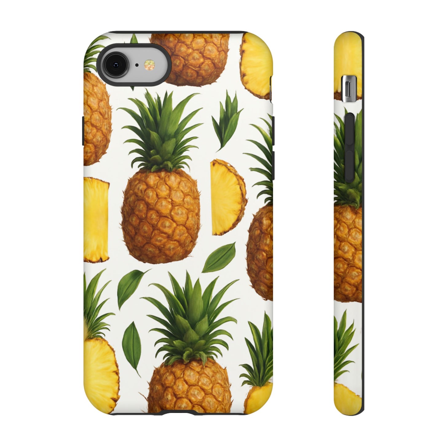 Pineapple Phone Case - Tough Cases, Tropical Phone Cover, Summer Vibe Accessories, Cute Pineapple Design, Fun Gift for Fruit Lovers