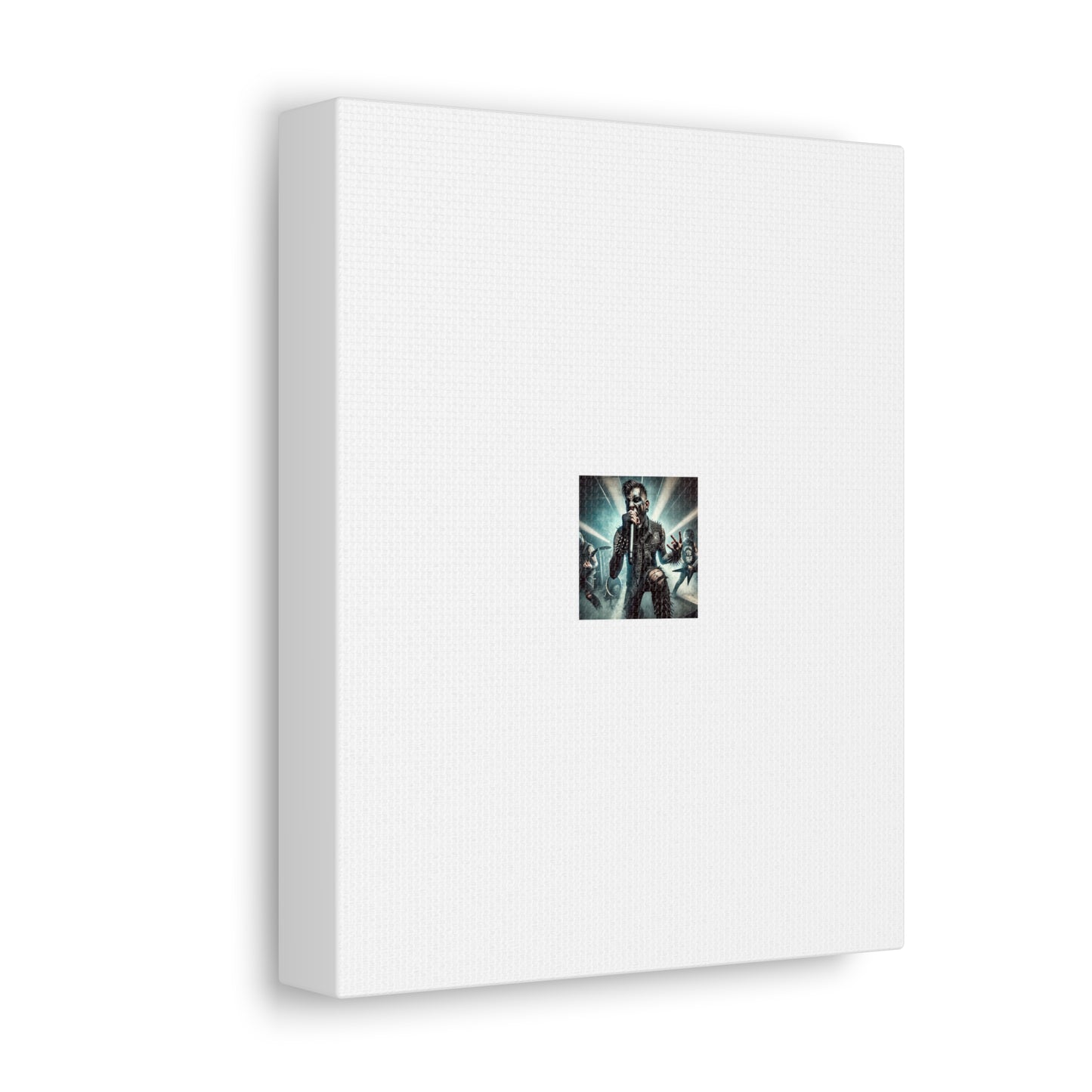 Punk Rock Vocalist Stage Energy Music Room Canvas Art