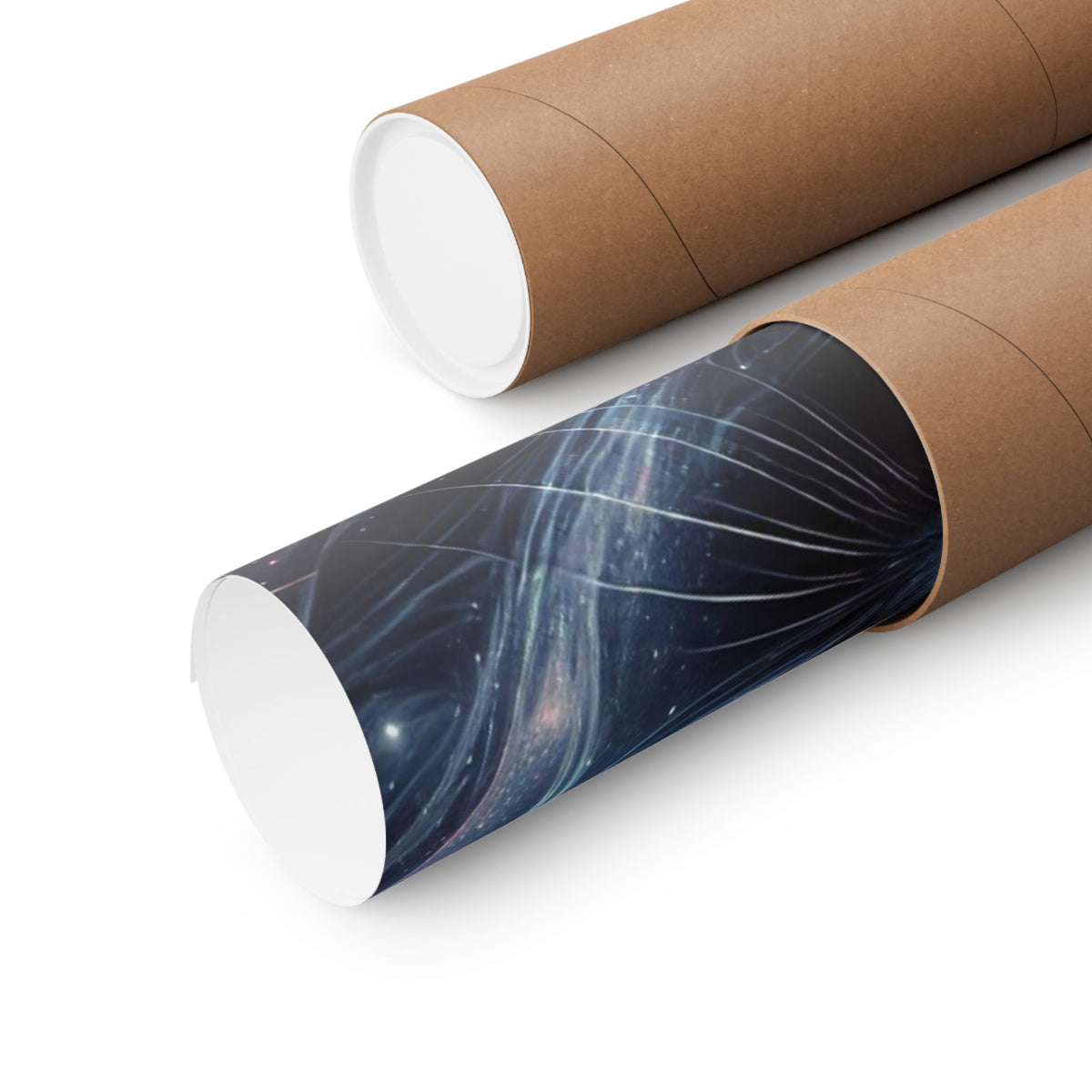 Cosmic Black Cat Galaxy Celestial Wall Art Poster