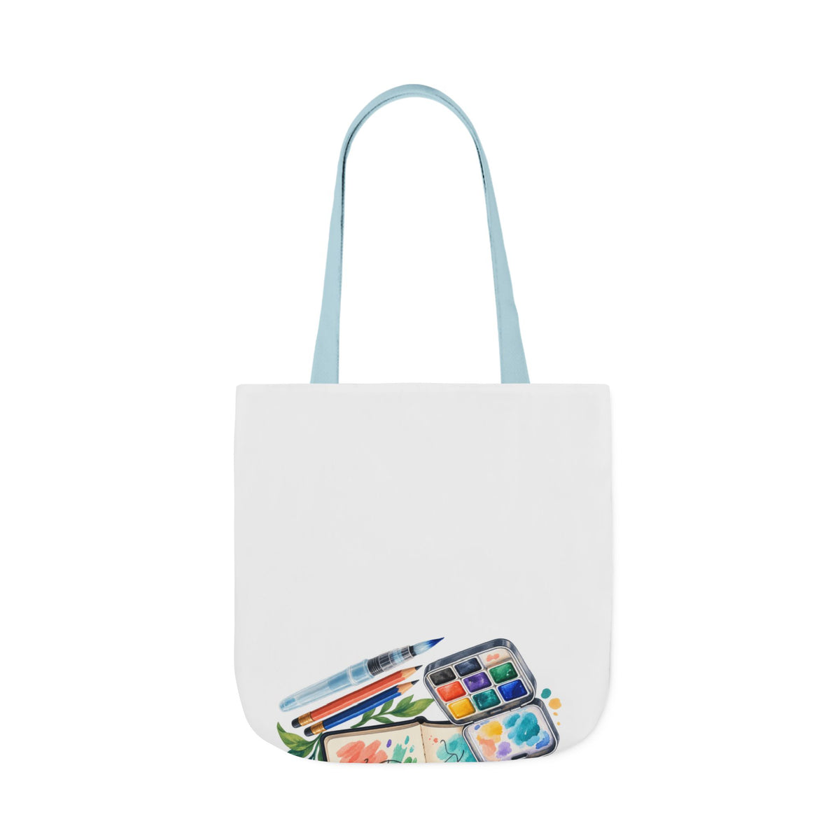 Colorful Urban Sketching Travel Kit Tote Bag