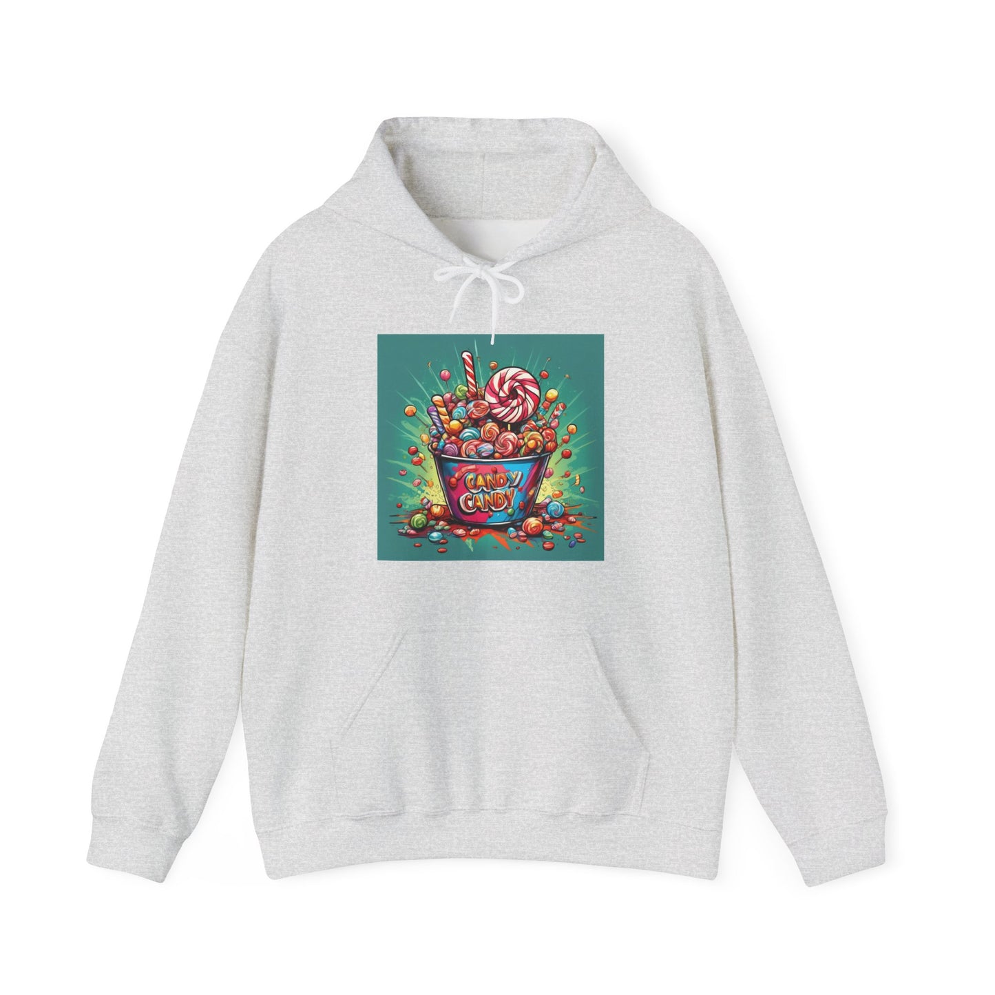 Holiday Candy Bucket Sweets Gift Art Hoodie