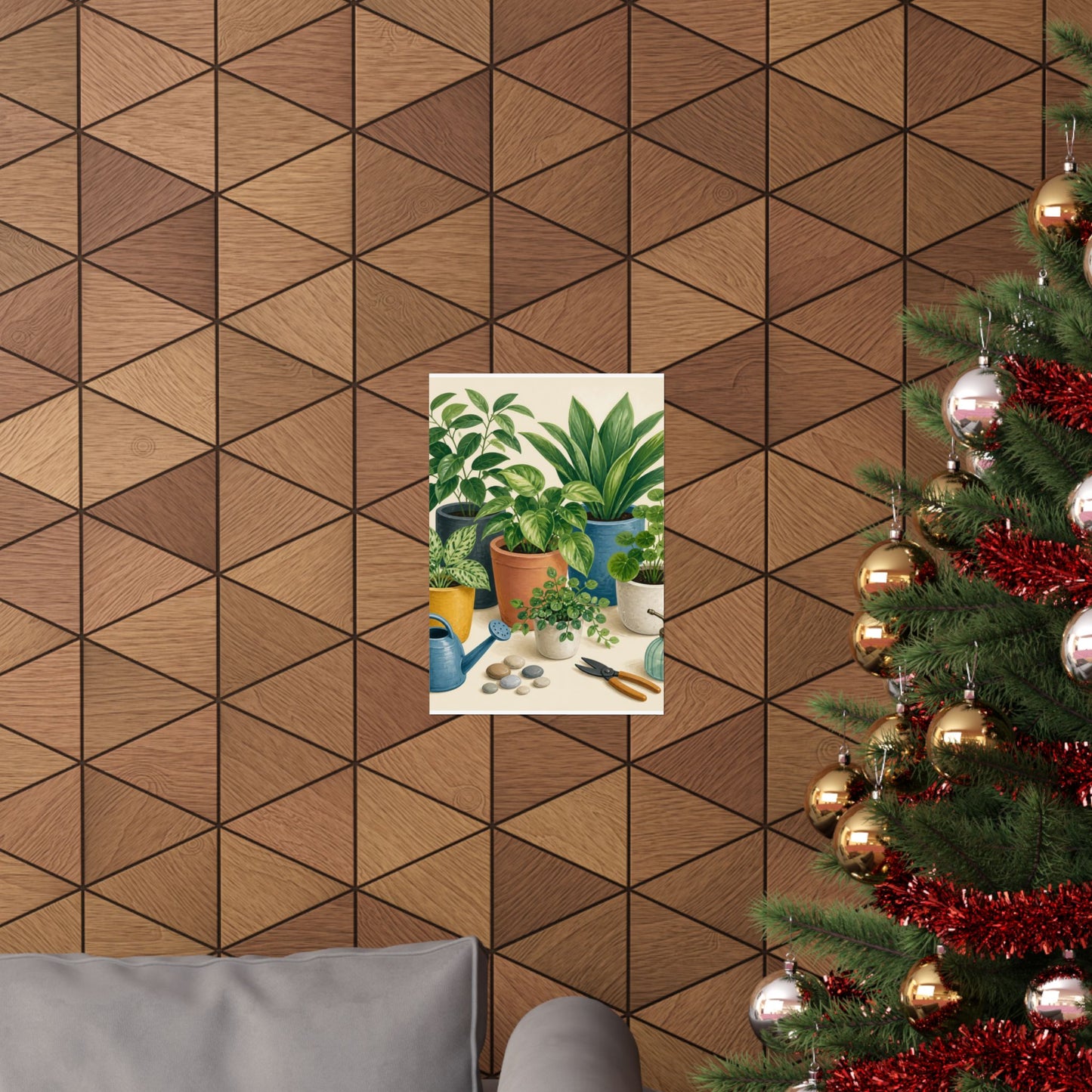 Calm Indoor Houseplant Collection Art Poster