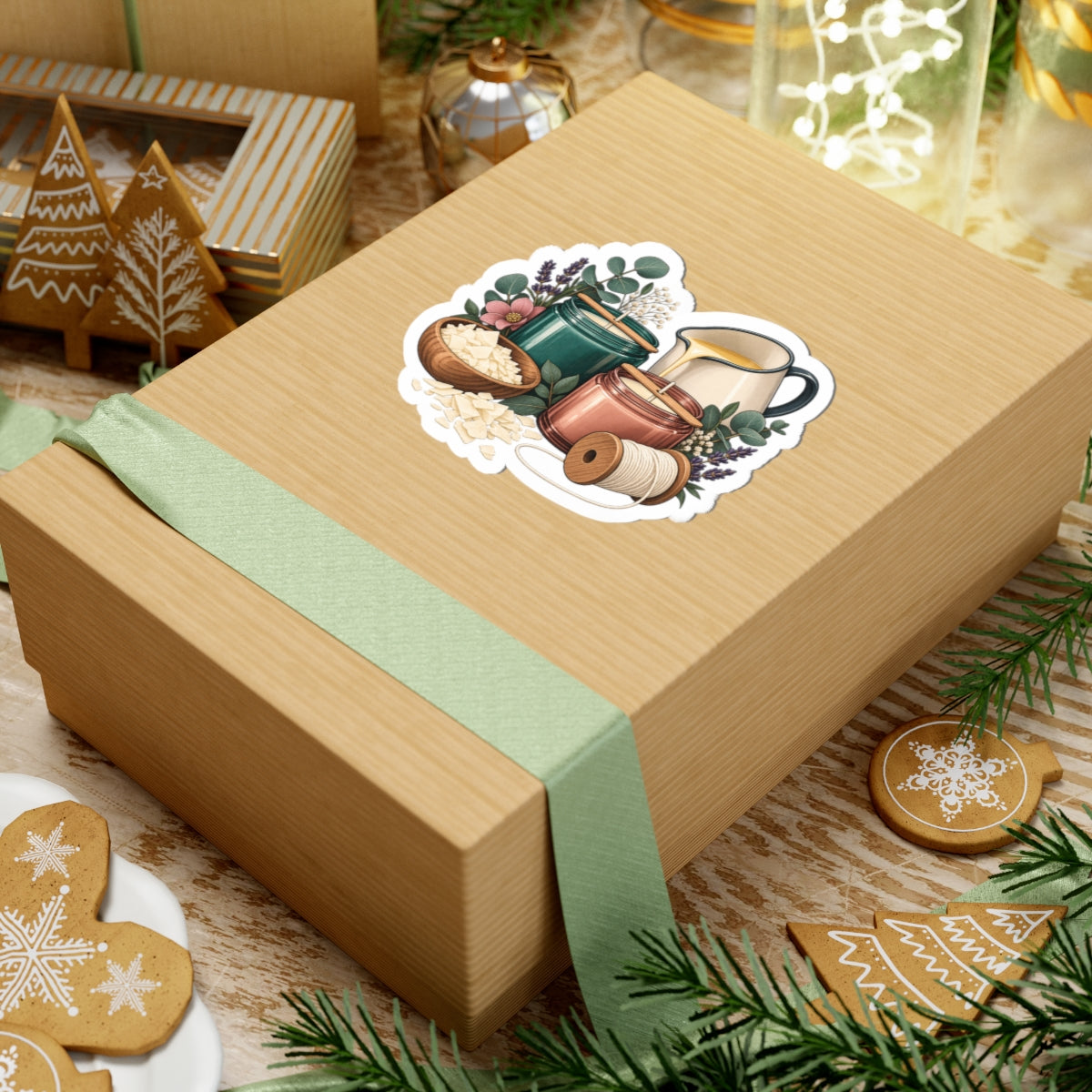 Artisan Candle Making Workshop Sticker