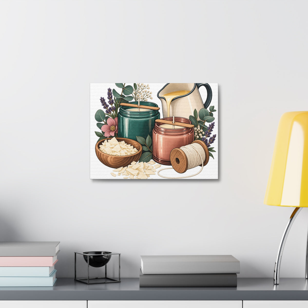 Artisan Candle Making Workshop Canvas