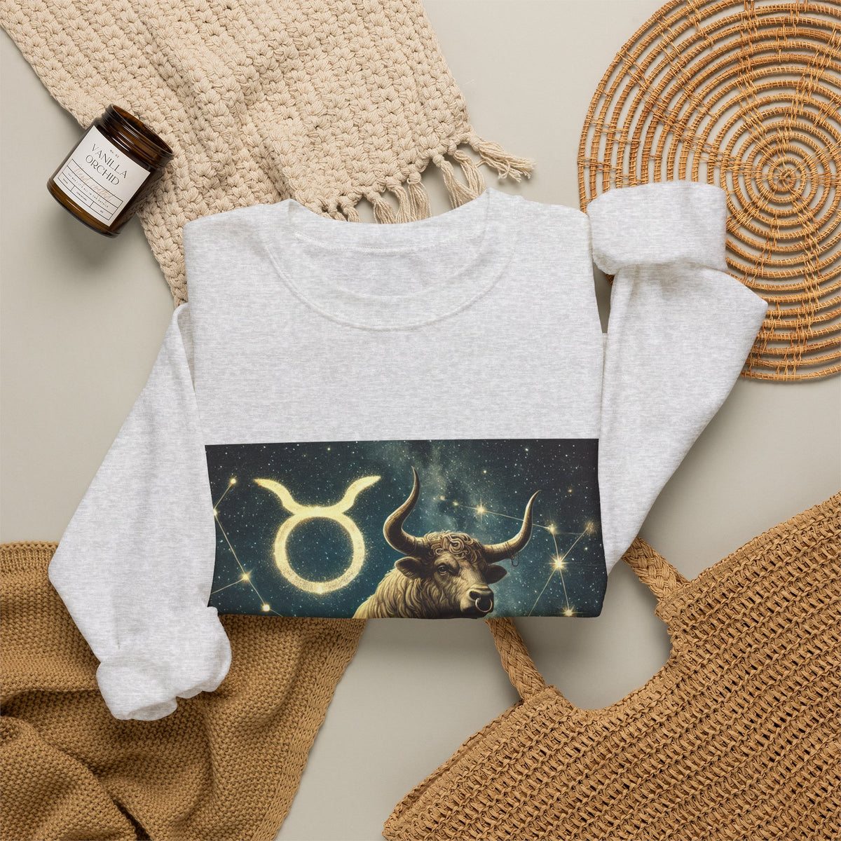 Taurus Bull Constellation Celestial Sweatshirt