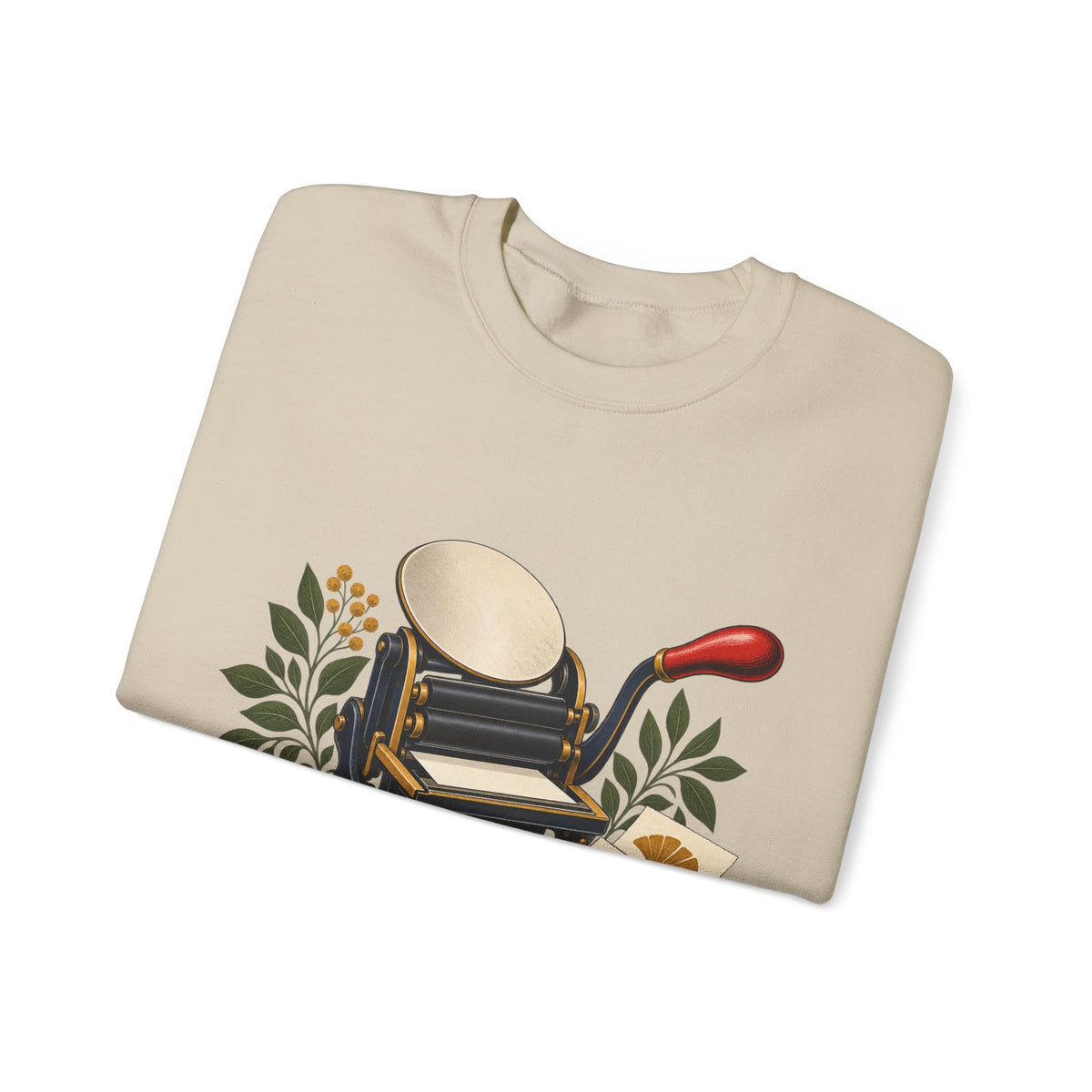 Botanical Letterpress Printshop Sweatshirt
