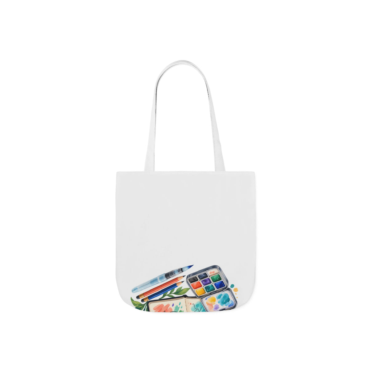 Colorful Urban Sketching Travel Kit Tote Bag