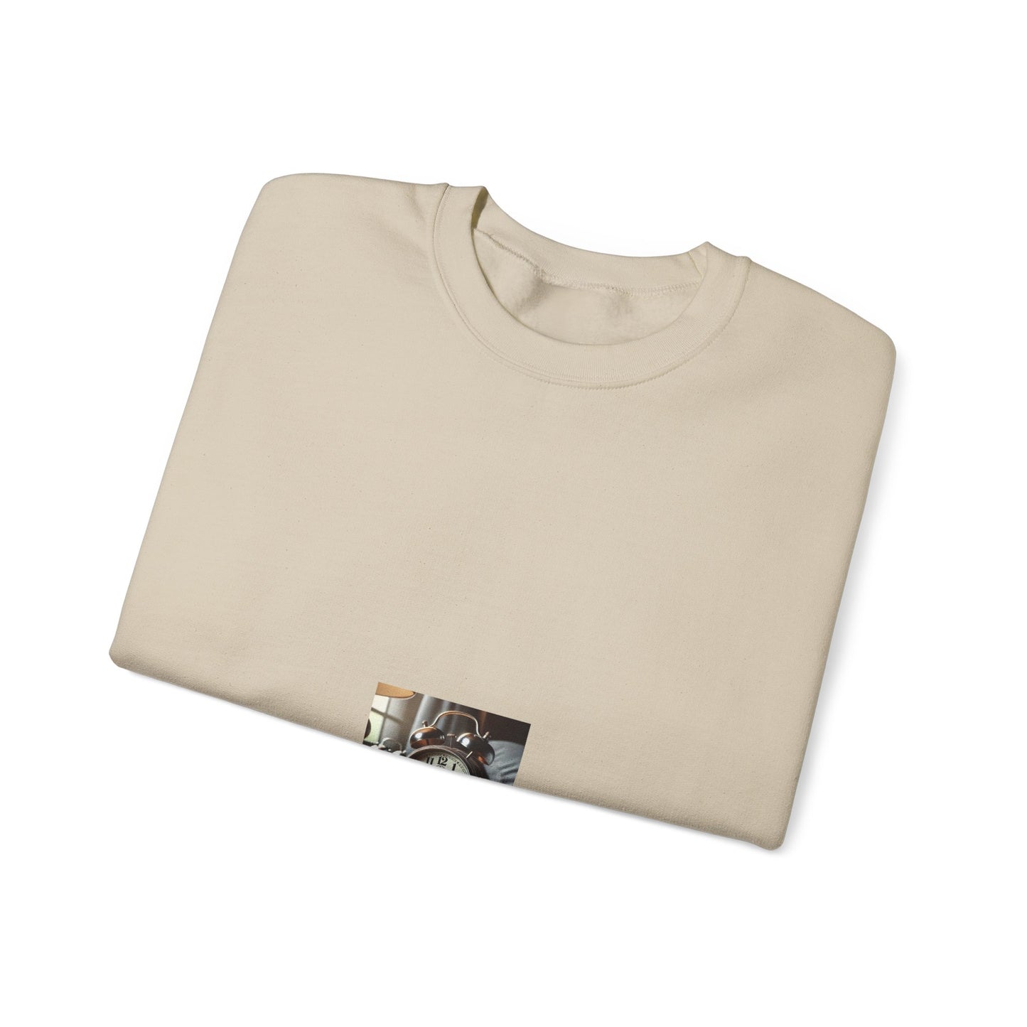 Vintage Alarm Clock Morning Routine Soft Sweatshirt