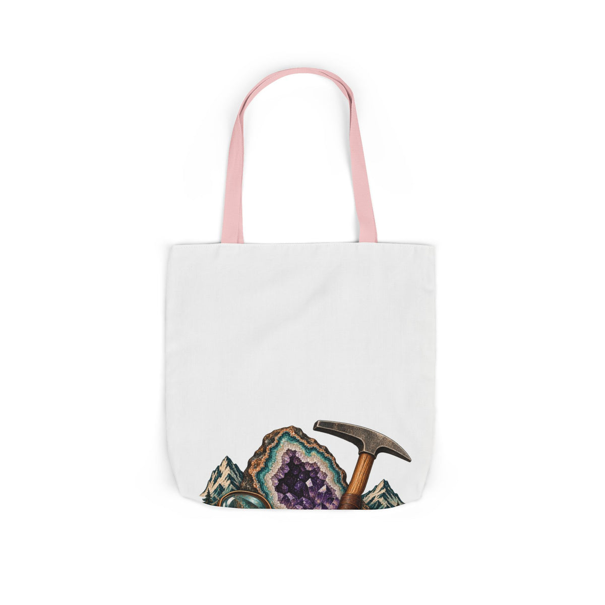 Vintage Geode and Rockhounding Field Kit Tote Bag